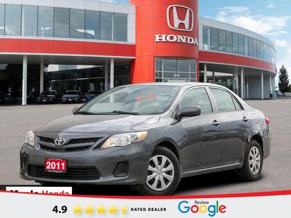Gray 2011 Toyota Corolla Sedan Automatic