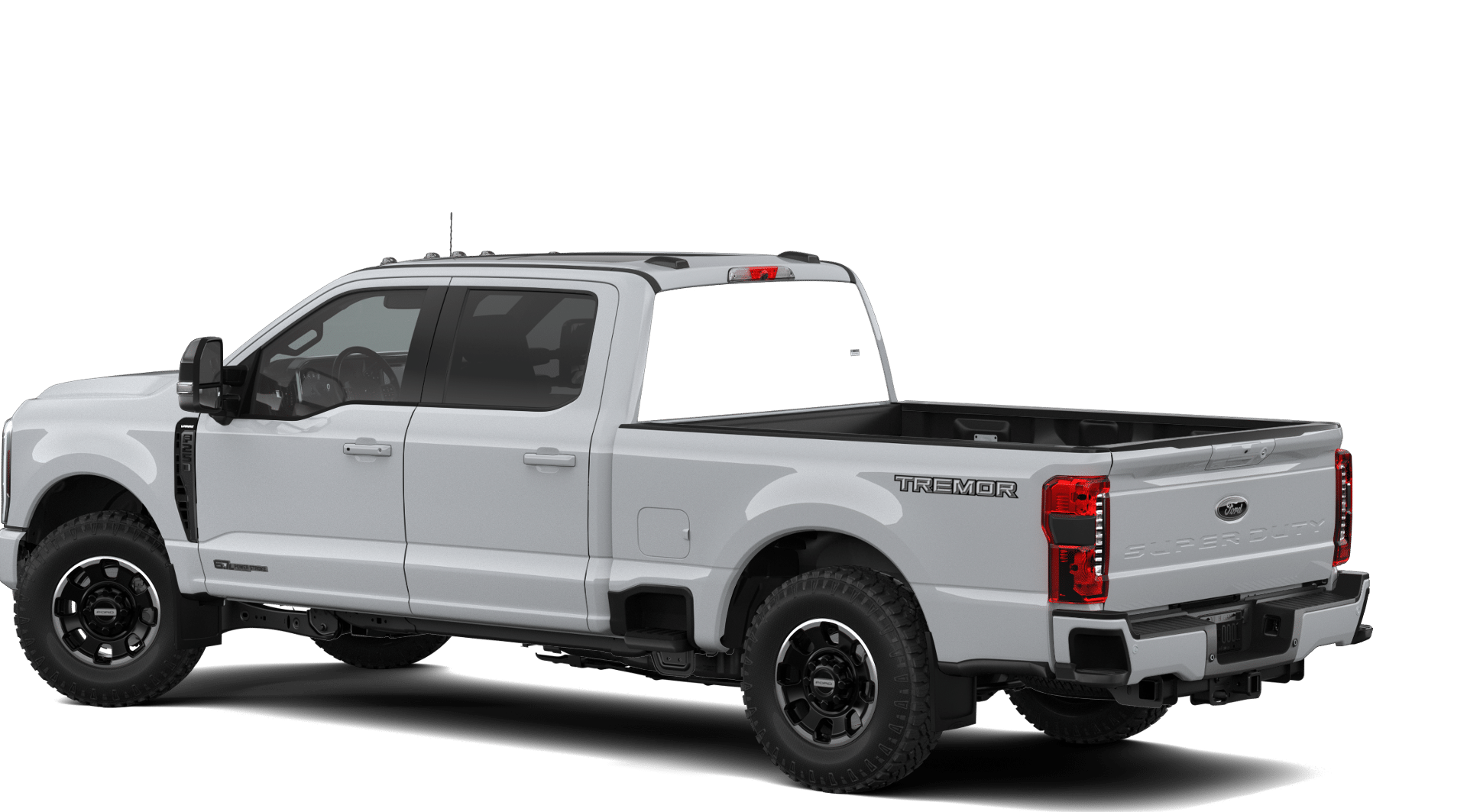 Silver 2026 Ford F-250 Super Duty Pickup Truck Four-Wheel Drive Automatic