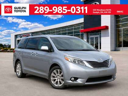 Silver 2015 Toyota Sienna Minivan All-Wheel Drive Automatic