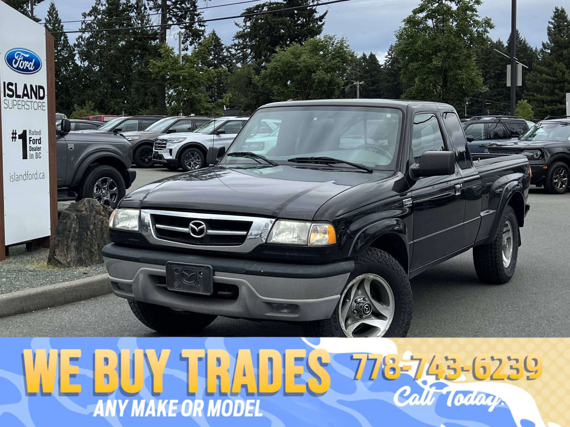 Black 2010 Mazda B-Series Pickup Truck Manual