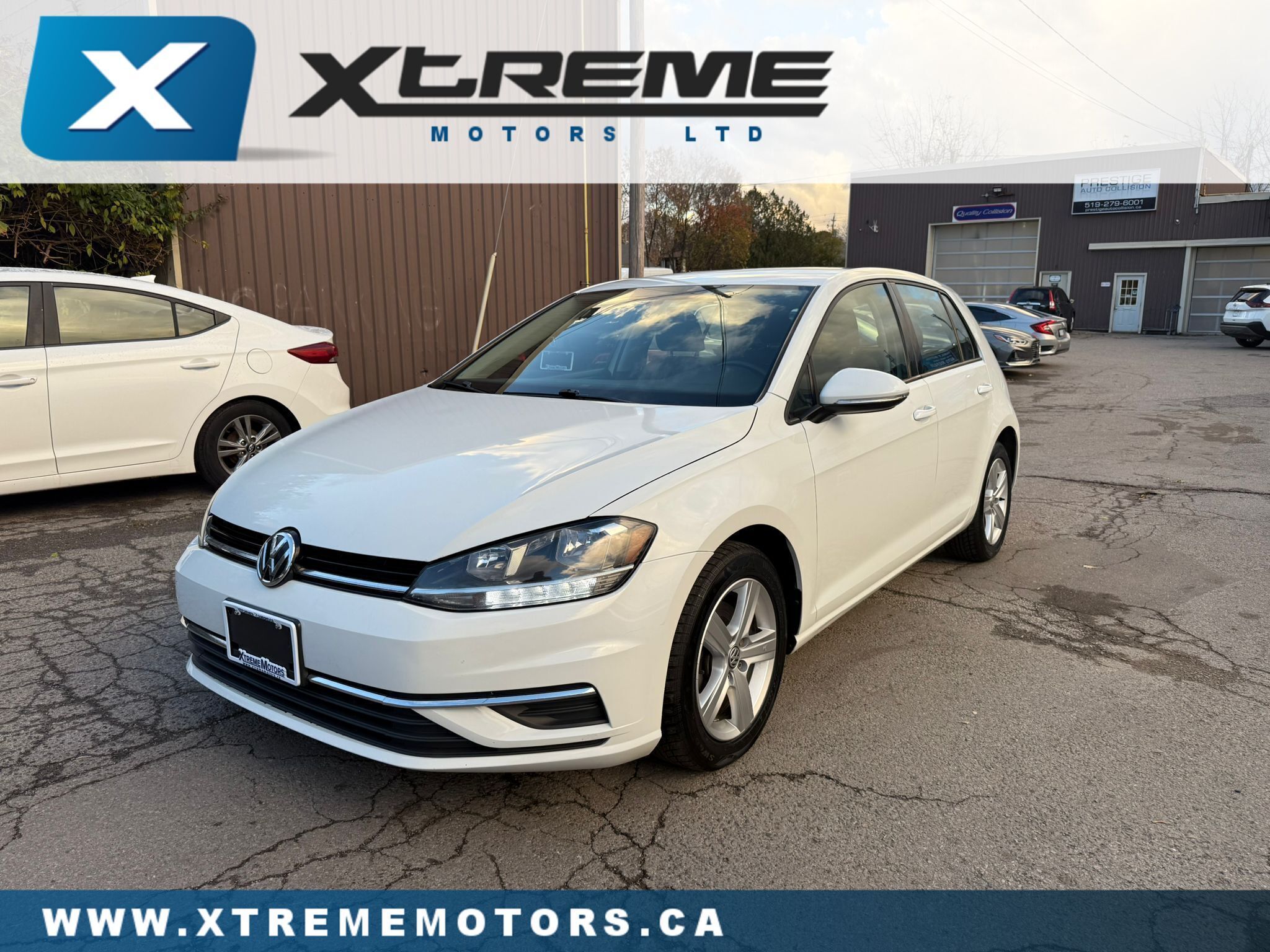 White 2021 Volkswagen Golf Hatchback Automatic