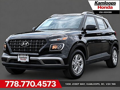 Black 2025 Hyundai Venue SUV / Crossover Automatic