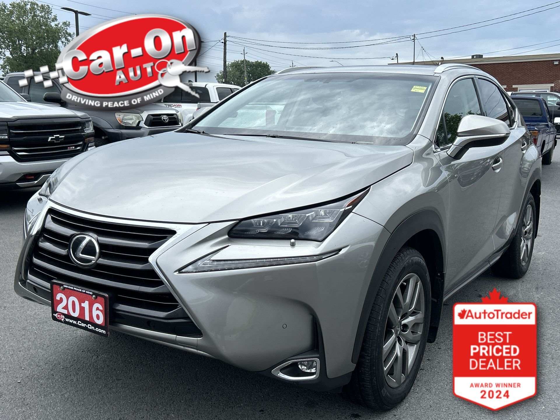 Gray 2016 Lexus NX SUV / Crossover All-Wheel Drive Automatic