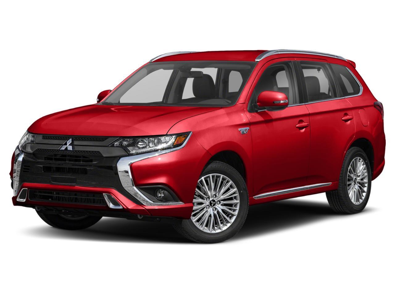 Red 2019 Mitsubishi Outlander Hybrid Plug-in SUV / Crossover All-Wheel Drive 1-Speed Automatic