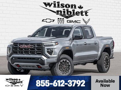 Gray 2026 GMC Canyon Pickup Truck Four-Wheel Drive Automatic