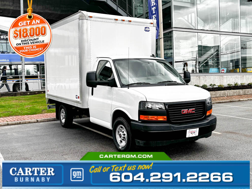 White 2024 GMC Savana Chassis Van Rear-Wheel Drive 8-Speed Automatic