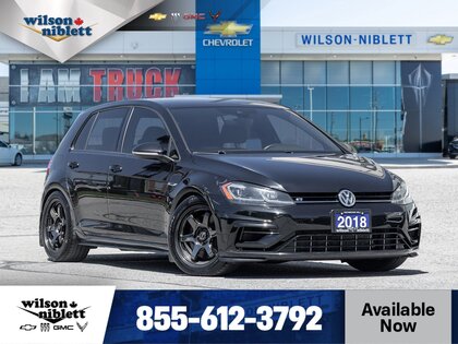 used 2018 Volkswagen Golf R car, priced at $21,995