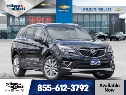 Black 2020 Buick Envision SUV / Crossover All-Wheel Drive 9-Speed Automatic