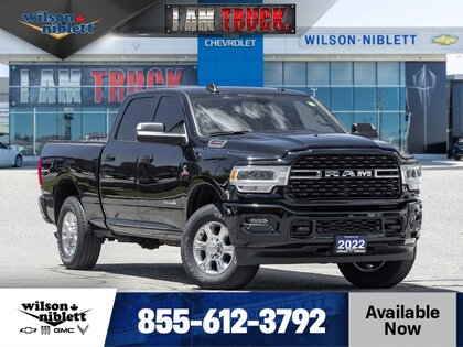 Black 2022 RAM 2500 Pickup Truck Four-Wheel Drive