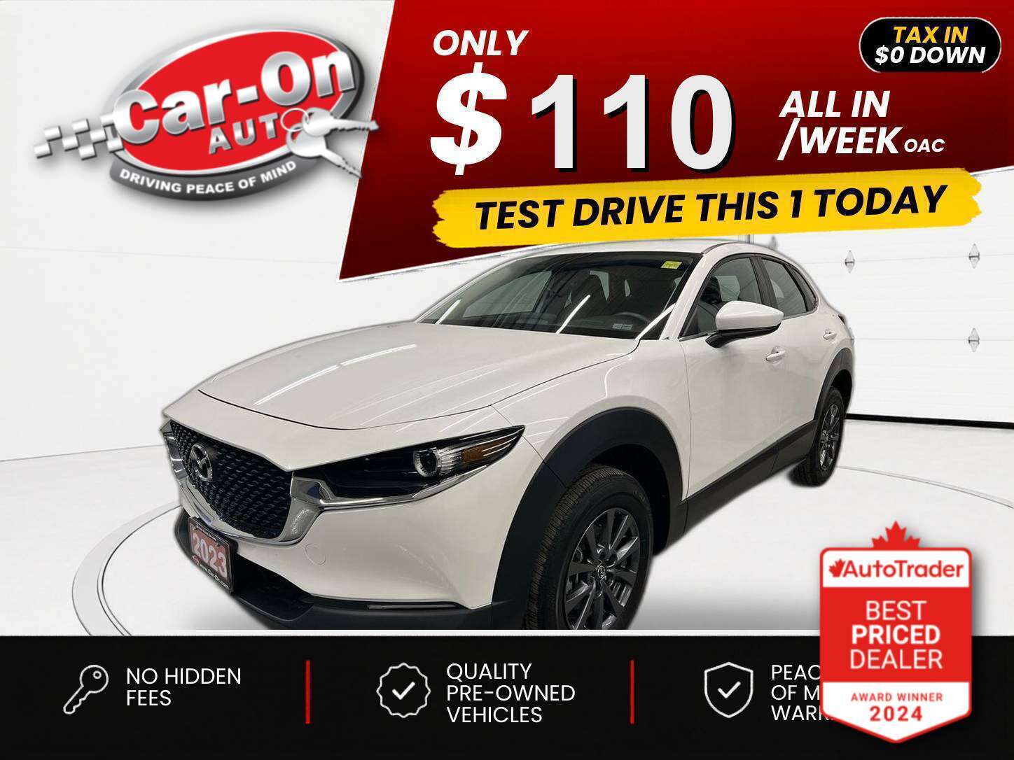 White 2023 Mazda CX-30 SUV / Crossover Automatic