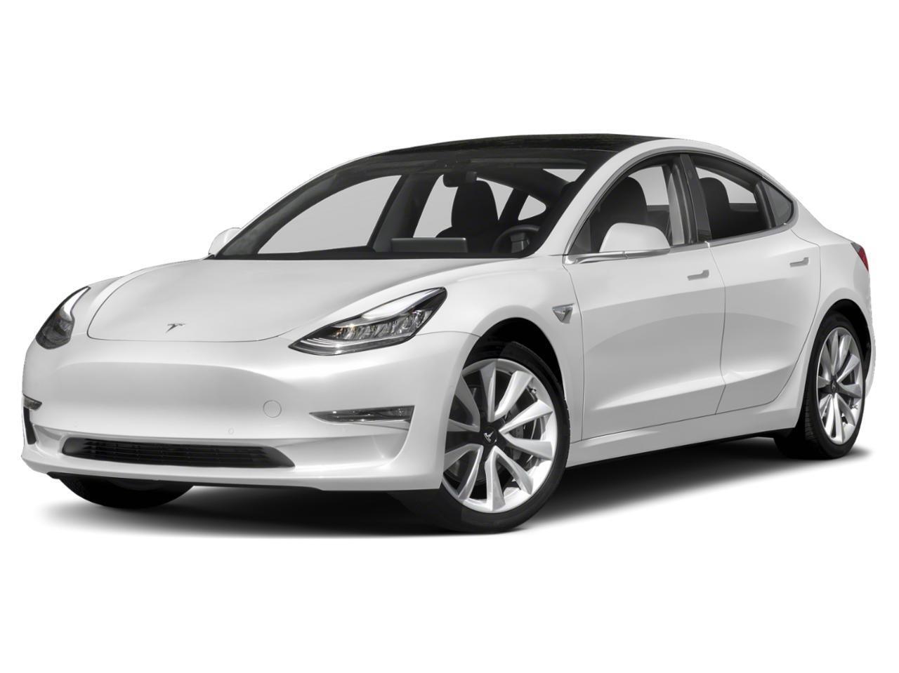 White 2020 Tesla Model 3 Sedan All-Wheel Drive Automatic