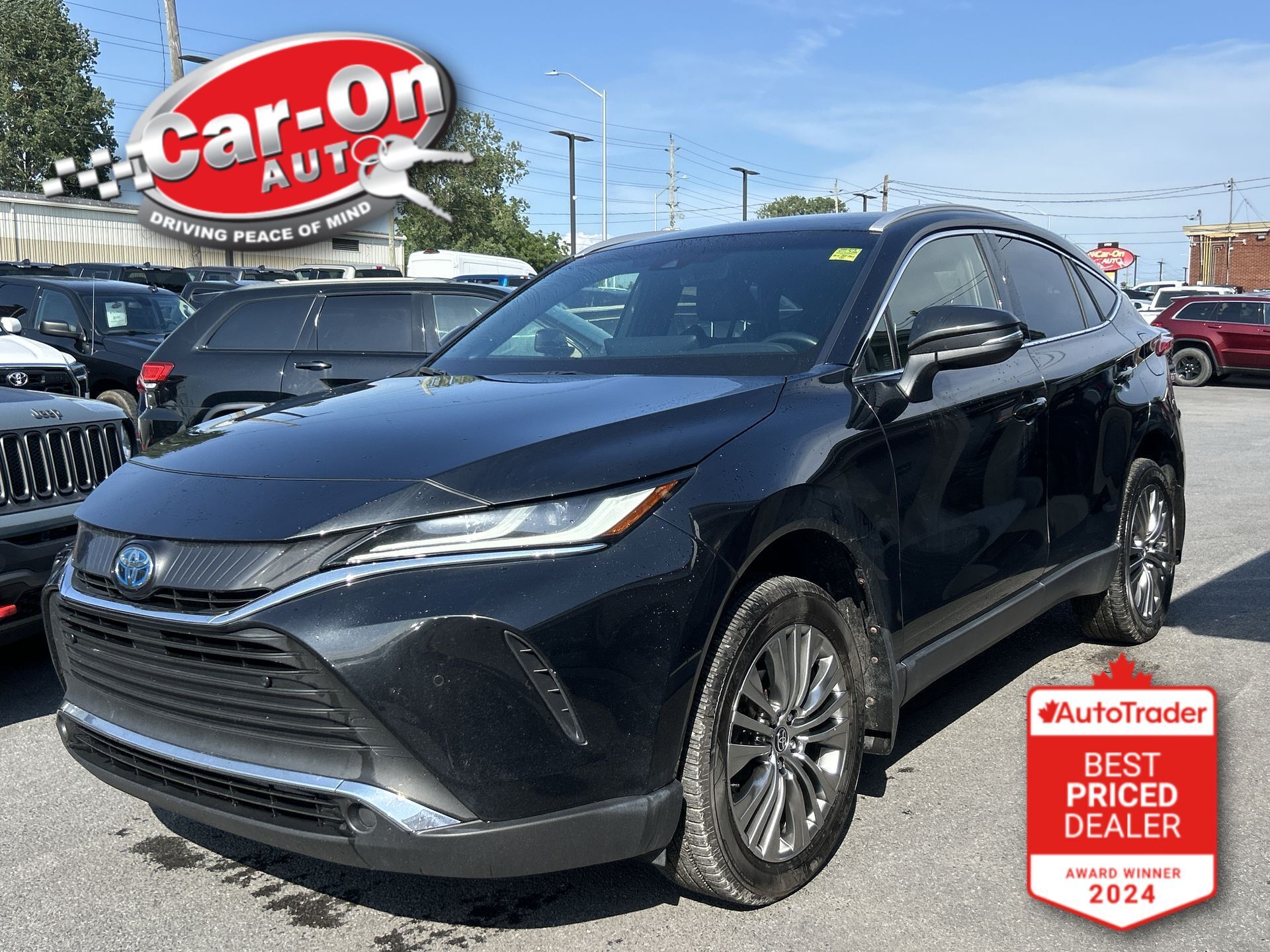 Black 2022 Toyota Venza SUV / Crossover All-Wheel Drive Automatic
