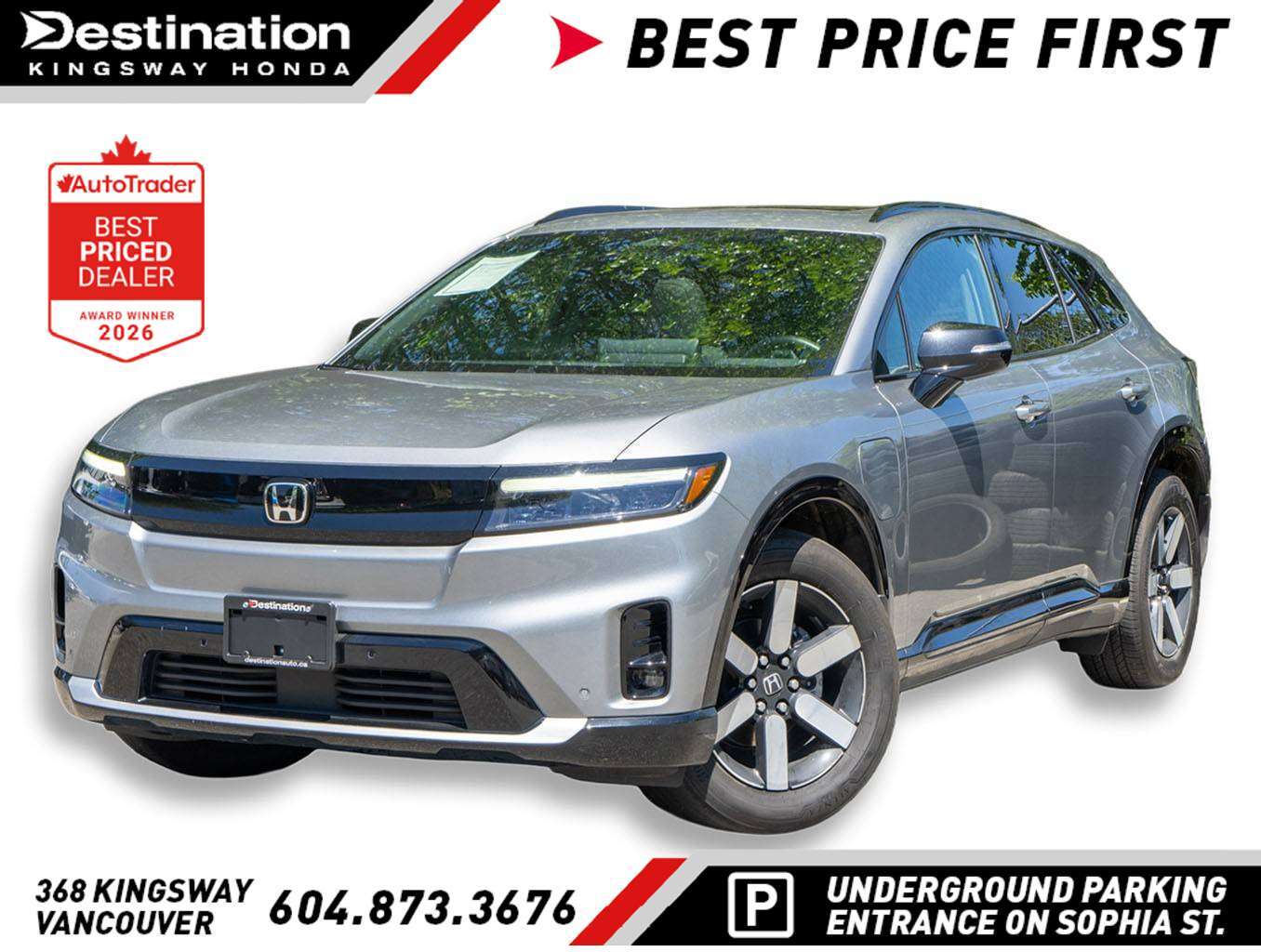 Mercury Silver Metallic 2024 Honda Prologue SUV / Crossover Automatic