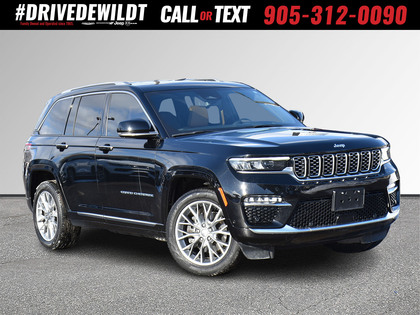Black 2023 Jeep Grand Cherokee 4xe SUV / Crossover Four-Wheel Drive Automatic
