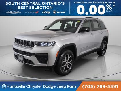 Silver 2026 Jeep Grand Cherokee SUV / Crossover Four-Wheel Drive 8-Speed Automatic