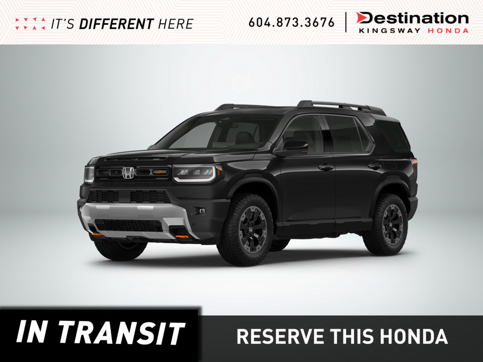 Crystal Black Pearl 2026 Honda Passport SUV / Crossover Automatic
