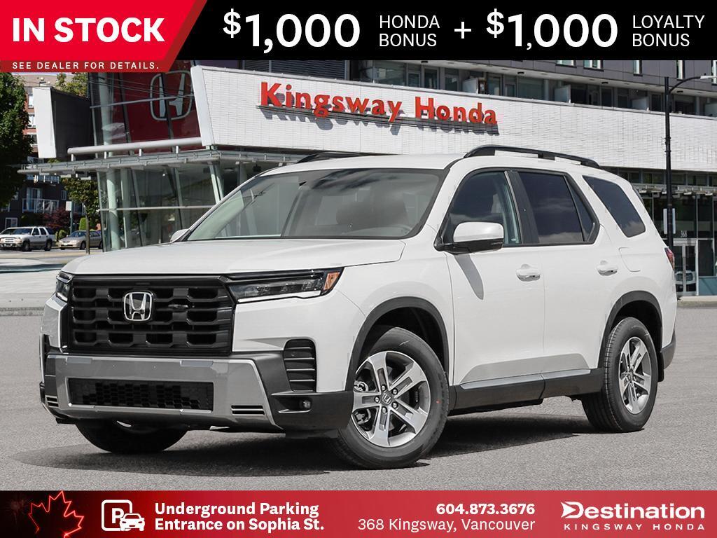 Platinum White Pearl 2026 Honda Pilot SUV / Crossover All-Wheel Drive Automatic