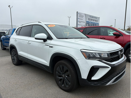 White 2024 Volkswagen Taos SUV / Crossover 8-Speed Automatic