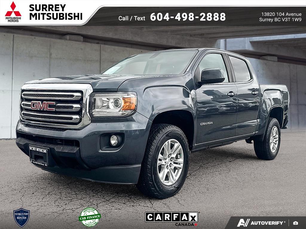 Gray 2019 GMC Canyon Pickup Truck Four-Wheel Drive
