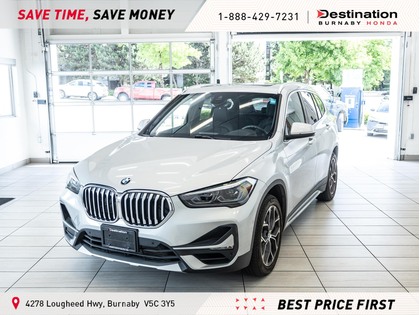 GLACIER SILVER METALLIC 2021 BMW X1 SUV / Crossover All-Wheel Drive Automatic