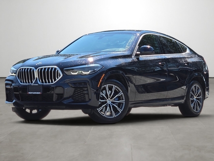 Black 2022 BMW X6 SUV / Crossover All-Wheel Drive