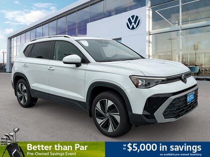 used 2025 Volkswagen Taos car, priced at $29,425