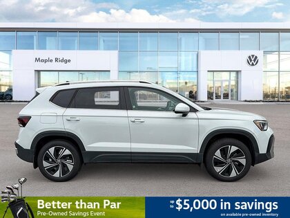 used 2025 Volkswagen Taos car, priced at $29,425