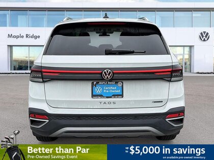 used 2025 Volkswagen Taos car, priced at $29,425