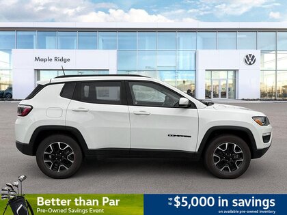 used 2021 Jeep Compass car, priced at $17,338