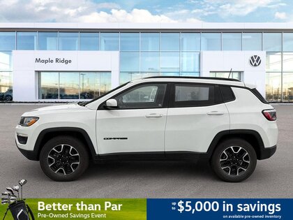 used 2021 Jeep Compass car, priced at $17,338