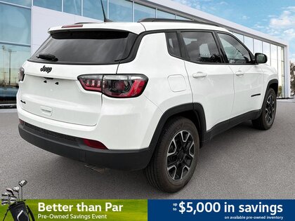 used 2021 Jeep Compass car, priced at $17,338