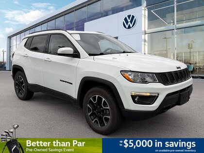 used 2021 Jeep Compass car, priced at $17,338