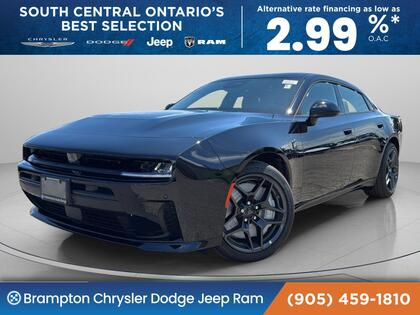 Black 2026 Dodge Charger Sedan All-Wheel Drive 8-Speed Automatic