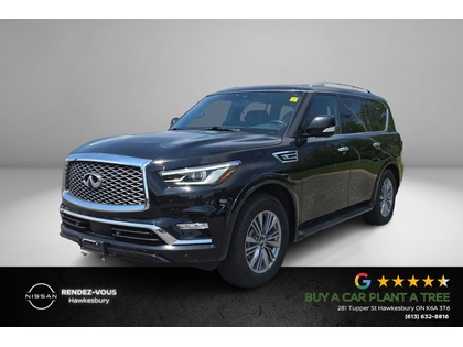 Black 2024 INFINITI QX80 SUV / Crossover All-Wheel Drive 7-Speed Automatic