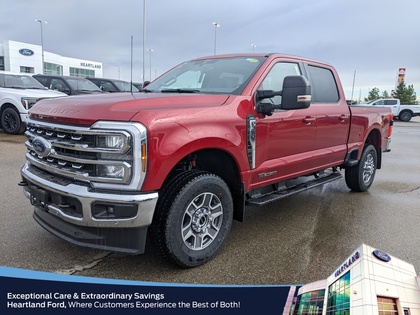 Red 2026 Ford F-350 Super Duty Pickup Truck Four-Wheel Drive Automatic