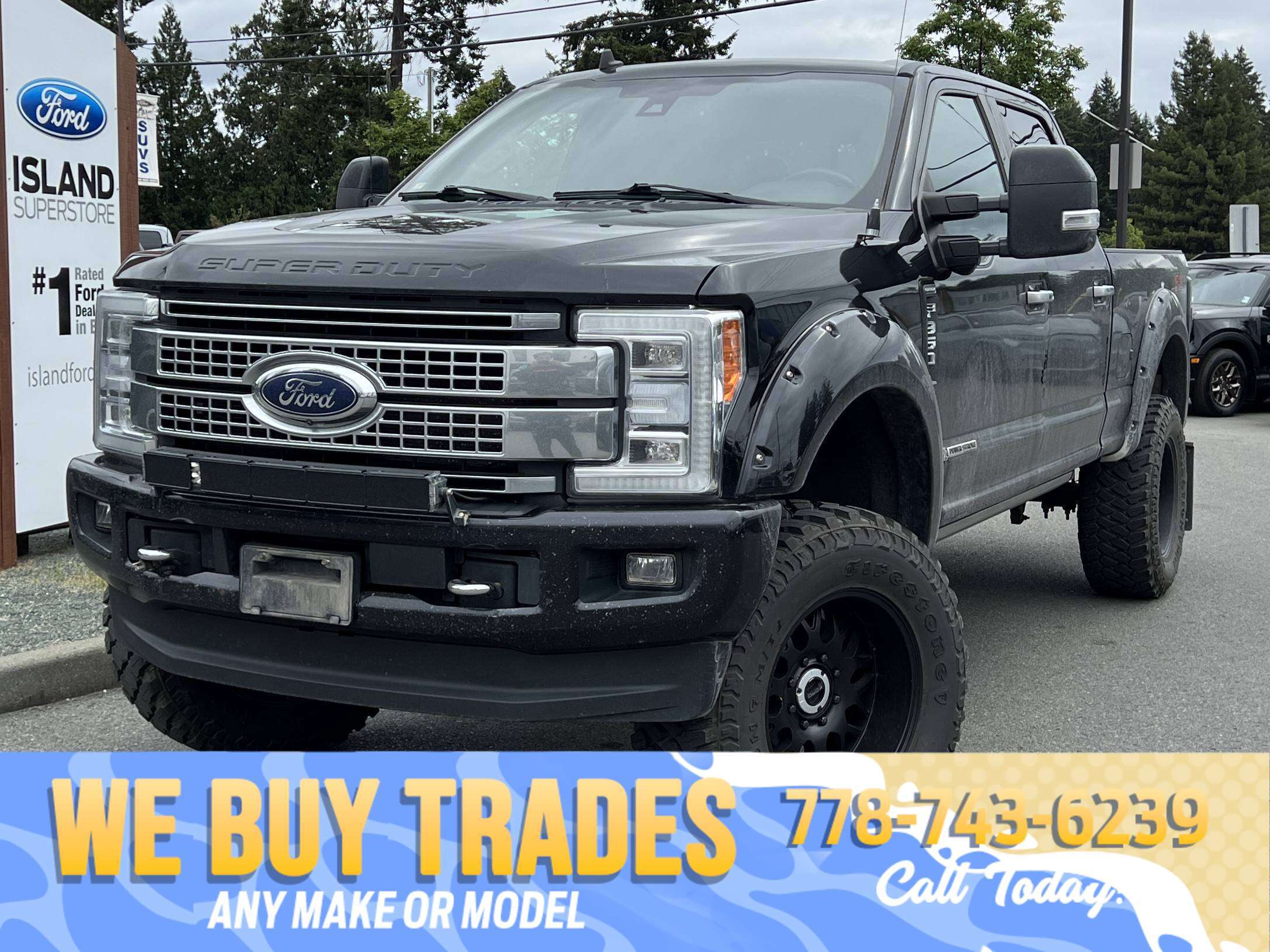 2019 Ford F-350 Super Duty Platinum Crew Cab 4WD