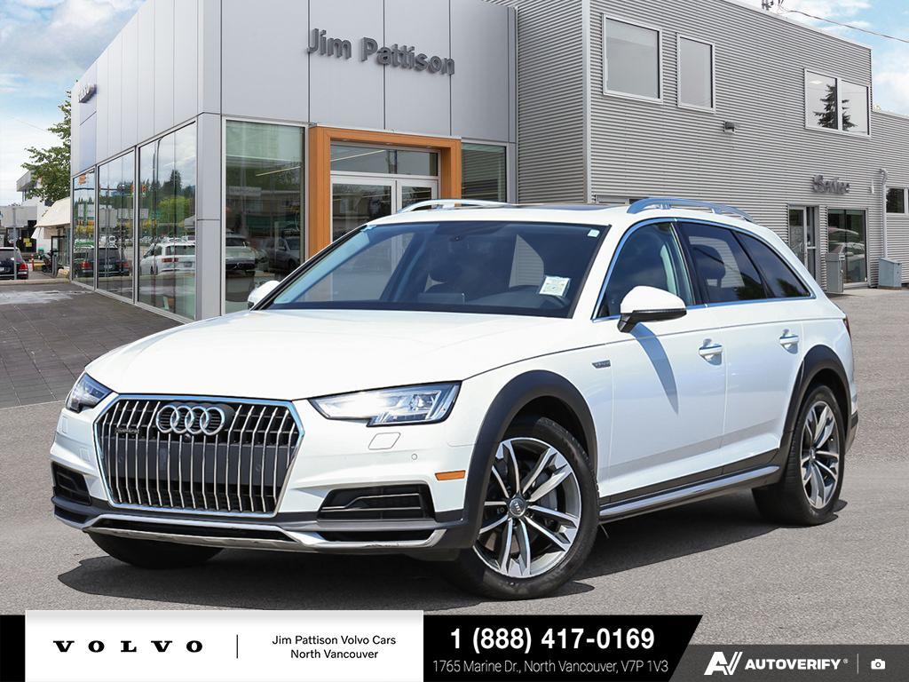 White 2017 Audi A4 Allroad Wagon Automatic