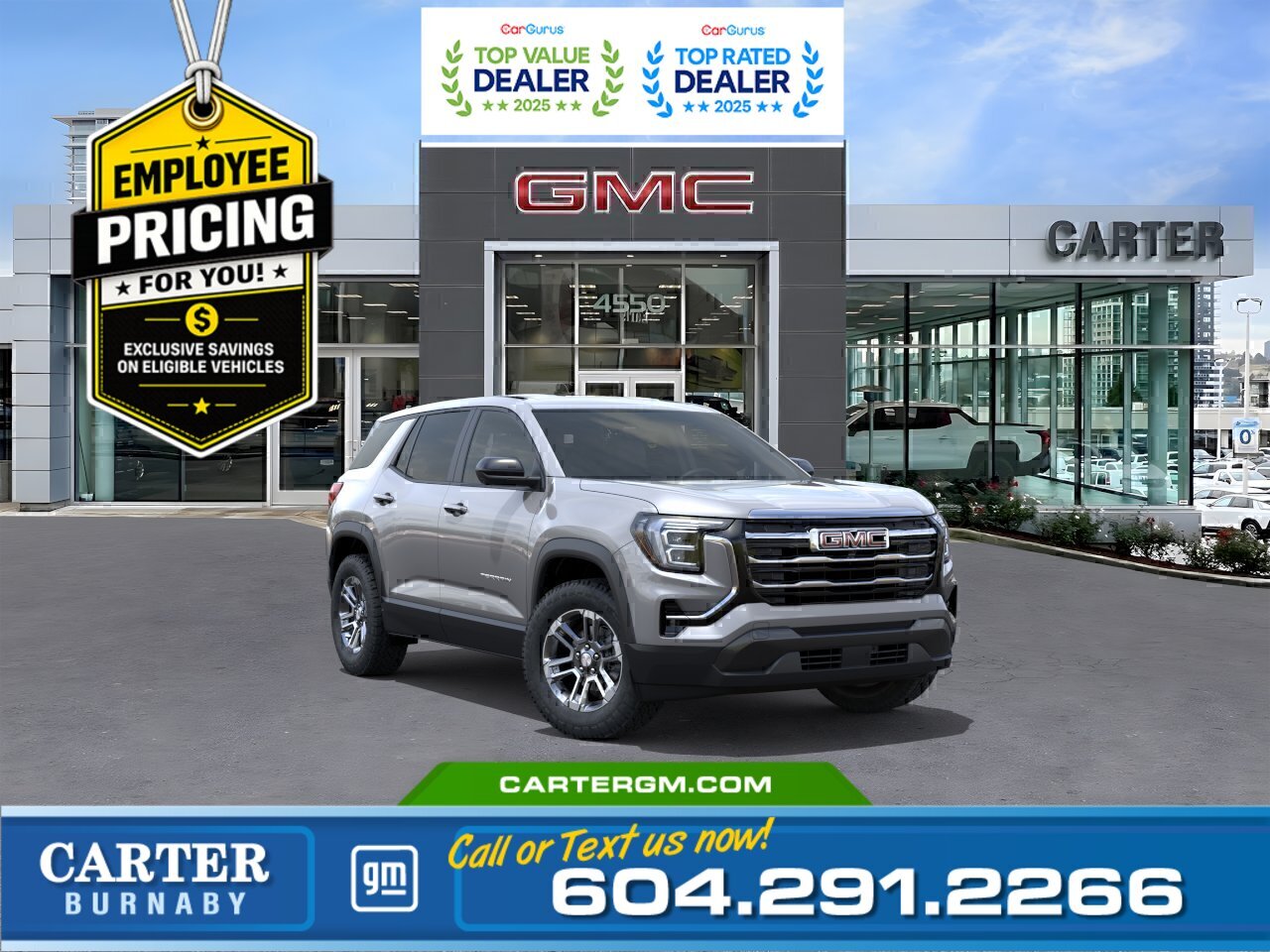 Gray 2026 GMC Terrain SUV / Crossover Front-Wheel Drive Automatic