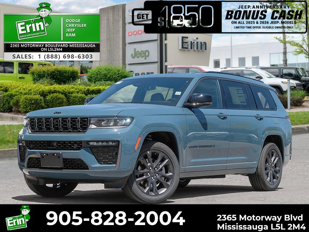 Blue 2026 Jeep Grand Cherokee L SUV / Crossover Four-Wheel Drive 8-Speed Automatic