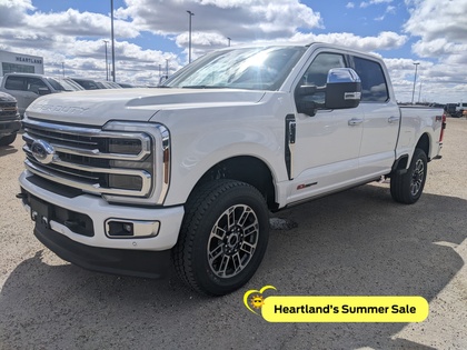 White 2026 Ford F-350 Super Duty Pickup Truck Four-Wheel Drive Automatic