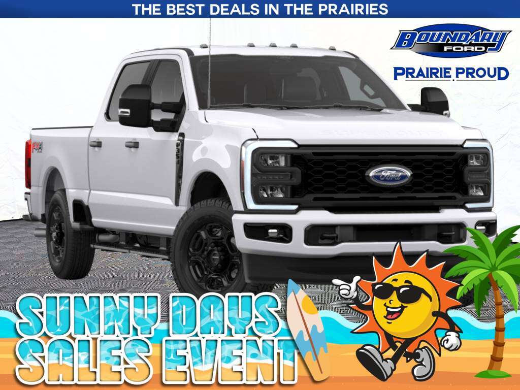 White 2026 Ford F-350 Super Duty Pickup Truck Four-Wheel Drive Automatic