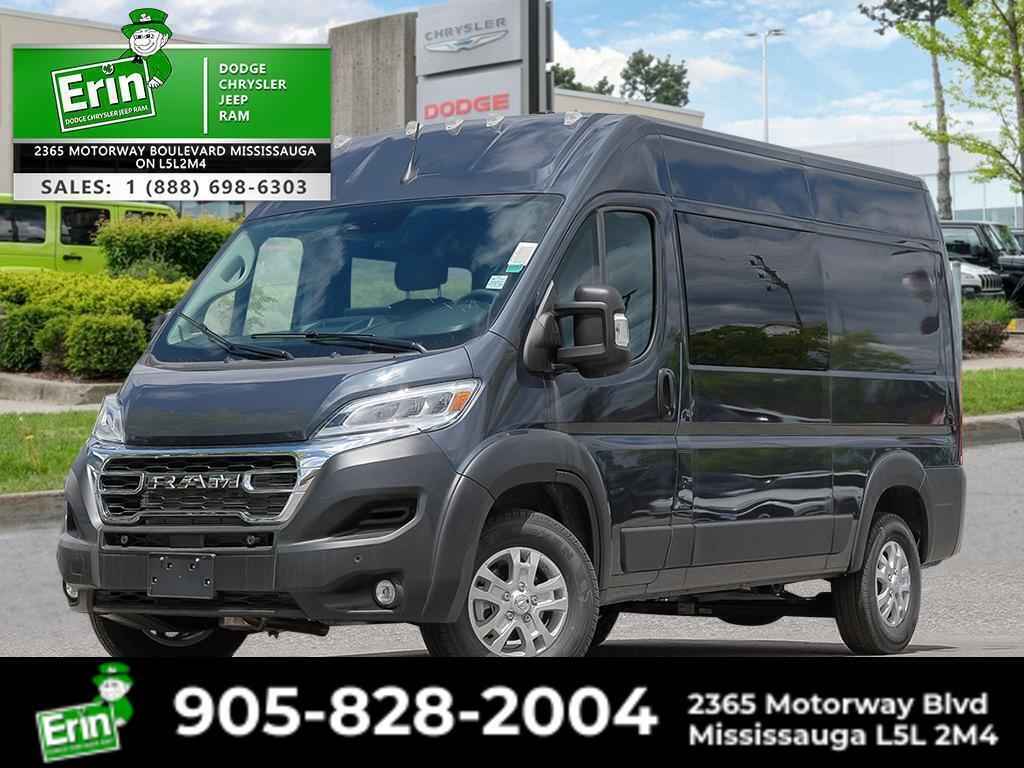 Blue 2026 RAM ProMaster Van Front-Wheel Drive 9-Speed Automatic
