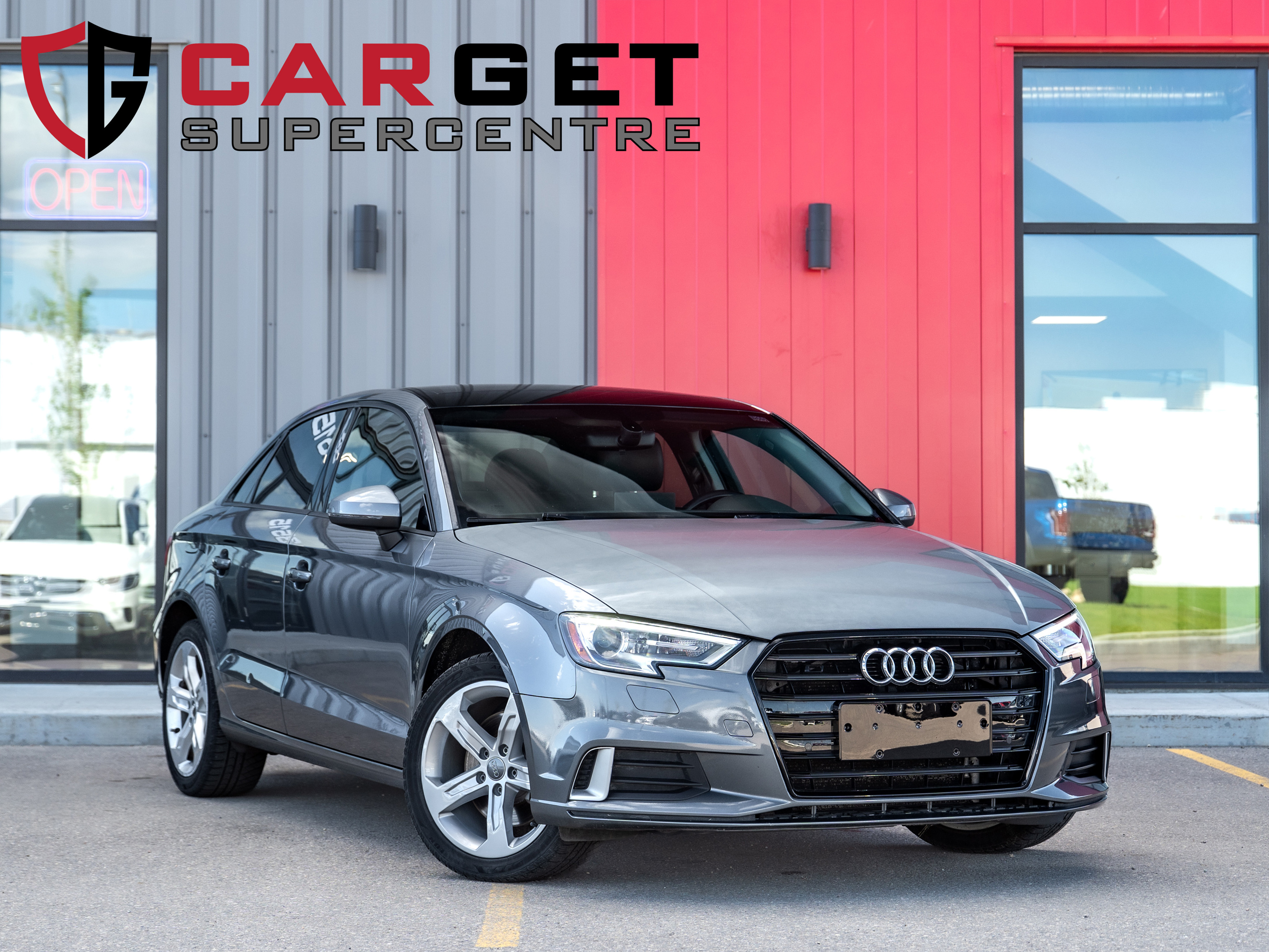 Gray 2017 Audi A3 Sedan 7-Speed Automatic