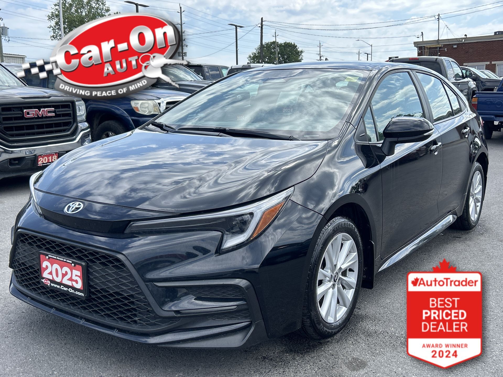 Black 2025 Toyota Corolla Sedan Front-Wheel Drive Automatic