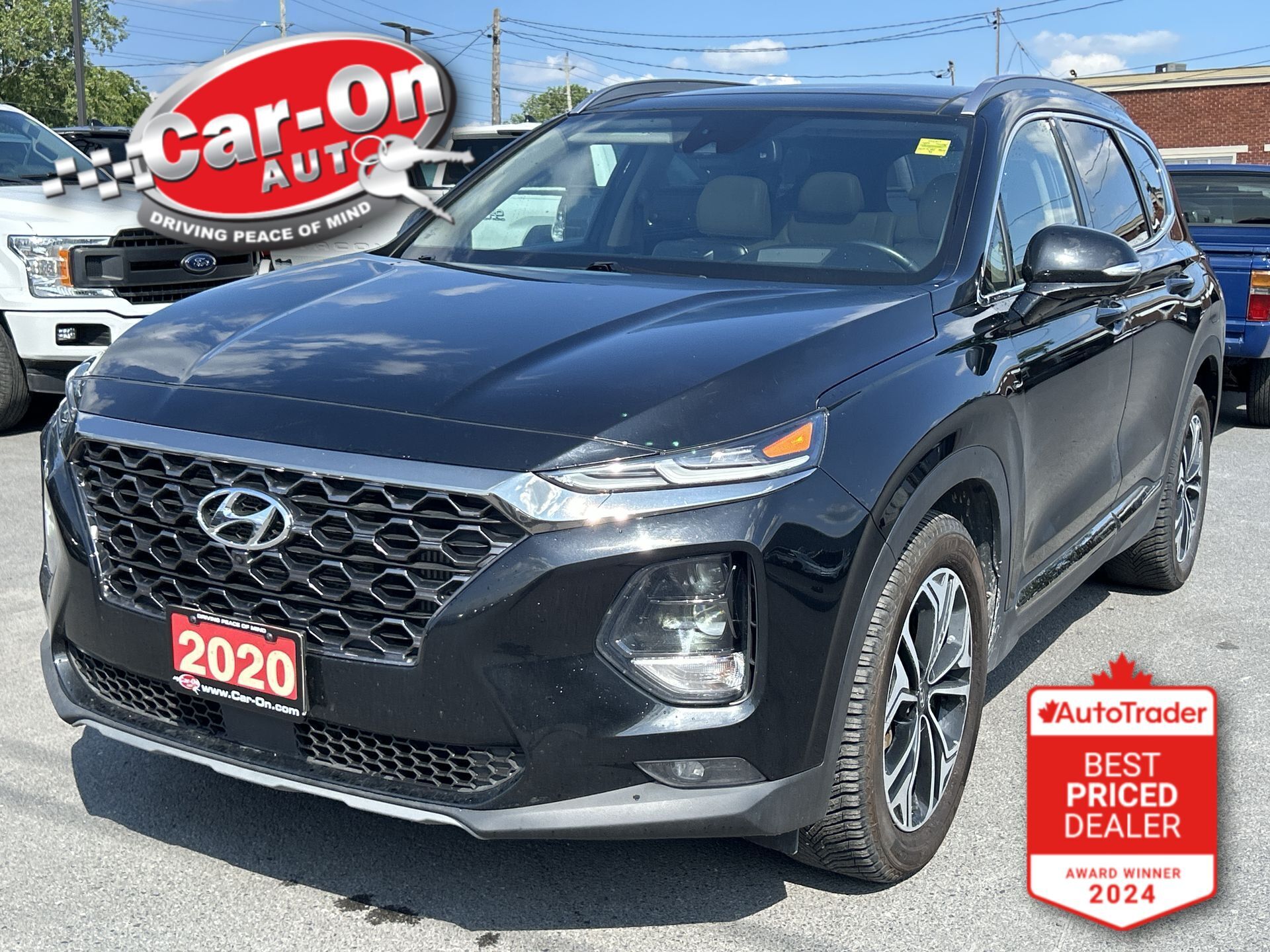 Black 2020 Hyundai Santa Fe SUV / Crossover Automatic