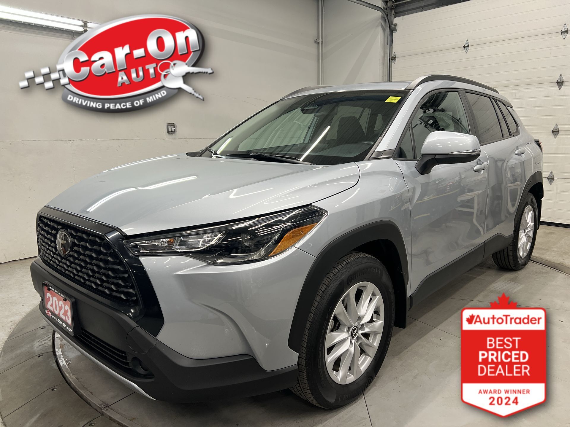 Silver 2023 Toyota Corolla Cross SUV / Crossover All-Wheel Drive Automatic