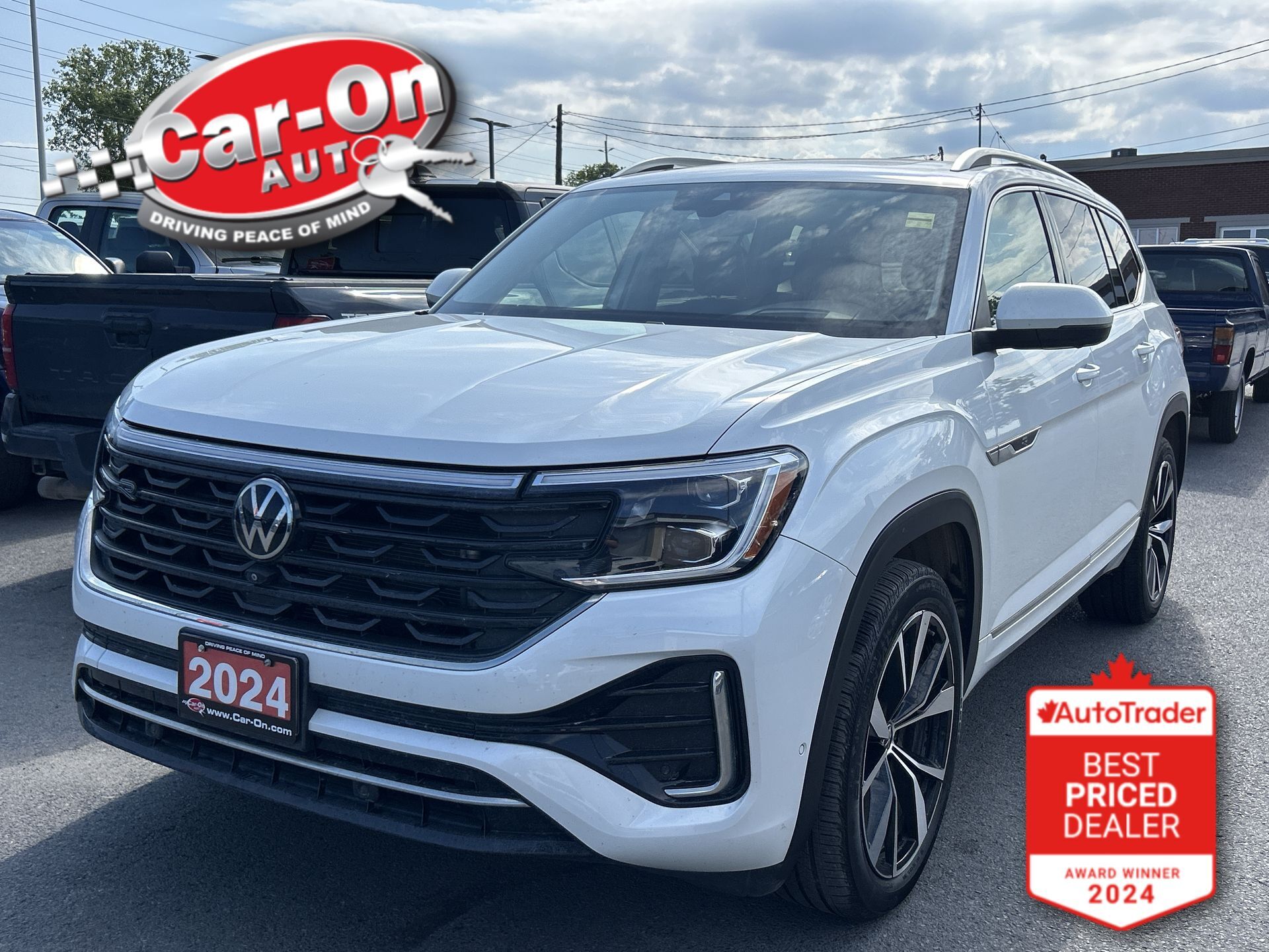 White 2024 Volkswagen Atlas SUV / Crossover Automatic