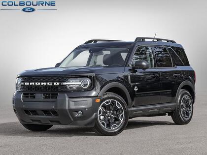 Black 2025 Ford Bronco Sport SUV / Crossover All-Wheel Drive Automatic