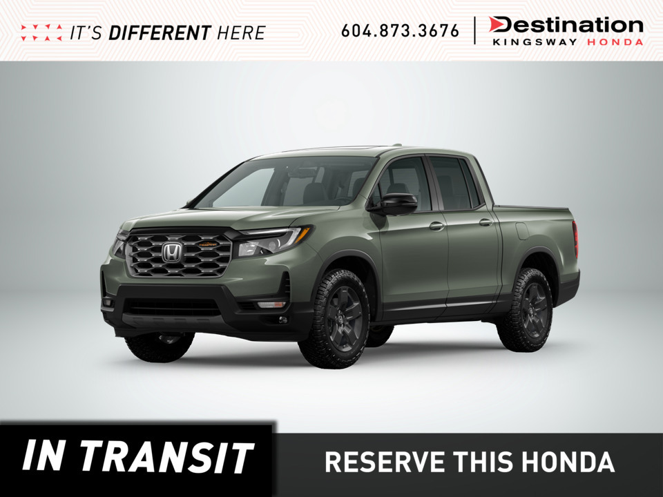 Ash Green M 2026 Honda Ridgeline Pickup Truck All-Wheel Drive Automatic