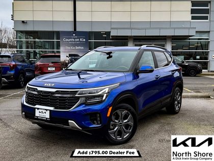 Blue 2026 Kia Seltos SUV / Crossover All-Wheel Drive Automatic